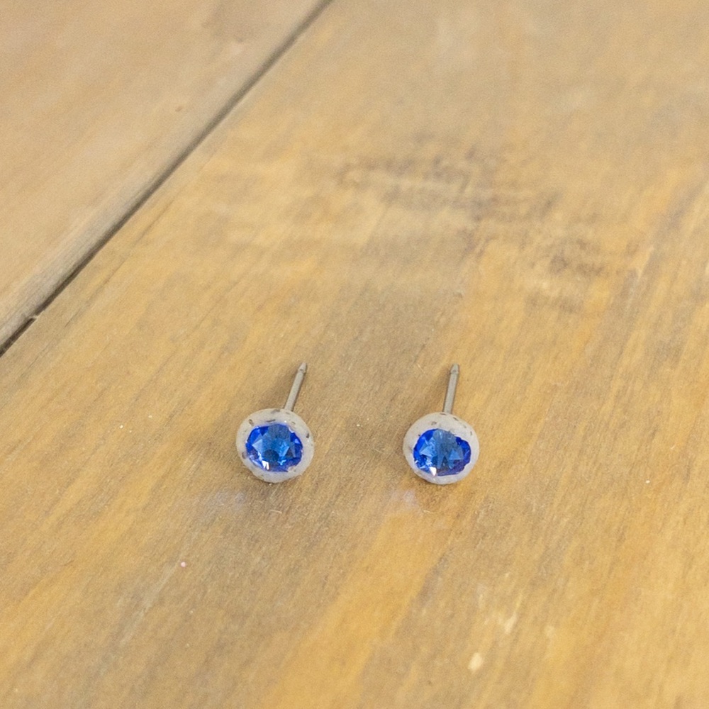 Artist Made Swarovski Crystal Studs